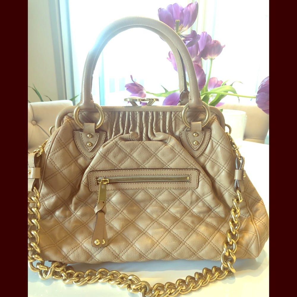 Marc Jacobs Quilted Leather Stam